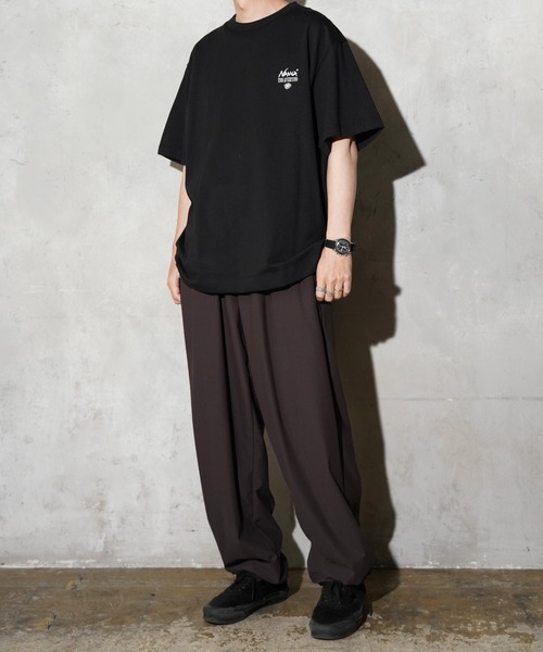 NANGA（ナンガ） tシャツ ECO HYBRID VINTAGE FLOWER TEE エコ