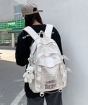 デイバック リュック 大容量ドローコードナイロ...の詳細画像1