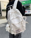 デイバック リュック 大容量ドローコードナイロ...の詳細画像5