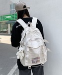 デイバック リュック 大容量ドローコードナイロ...の詳細画像1