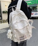 デイバック リュック 大容量ドローコードナイロ...の詳細画像5