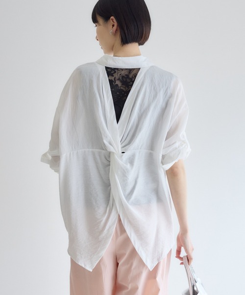 【最終お値下げしました】TRANOI トラノイ　ブラウス　シャツ Paradise Picnic（パラダイスピクニック） ブラウス シャツ TRANOI