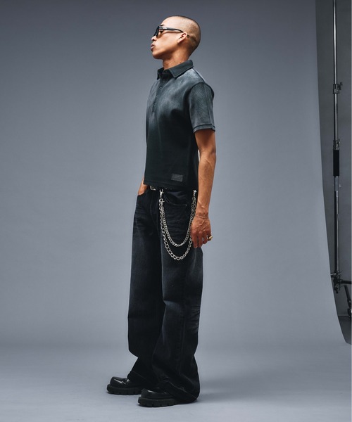 ANDER HUNK ジーンズ Assort Overdyed Flare Denim/アソートオーバー