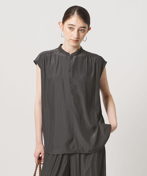 タグ付　ユナイテッドアローズ　フレンチスリーブ ブラウス UNITED ARROWS（ユナイテッドアローズ） ブラウス シャツ 半袖 Spiree