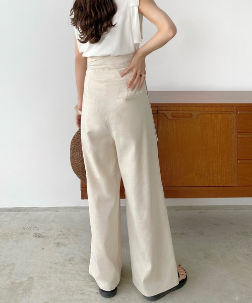 「callautia」 パンツ MEDIUM グレー レディース_画像7
