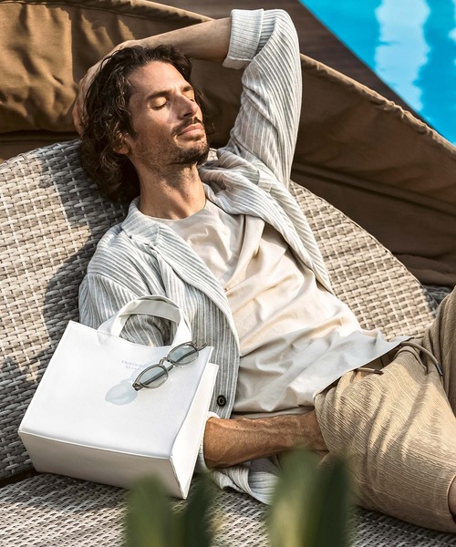 「1PIU1UGUALE3 RELAX 」 トートバッグ ONE SIZE ブラック メンズ_画像7