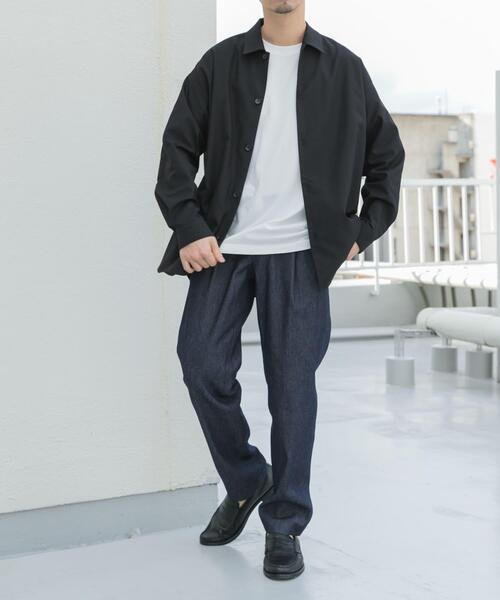 「URBAN RESEARCH ROSSO MEN」 長袖シャツ MEDIUM ブラック メンズ_画像6