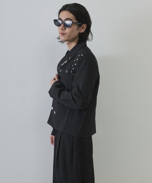 Shoowtime（ショウタイム） ジャケット テーラードジャケット Studded 