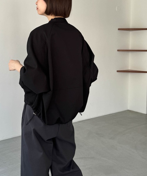 「CANAL JEAN」 「El mar」ノーカラージャケット ONE SIZE ホワイト レディース_画像6
