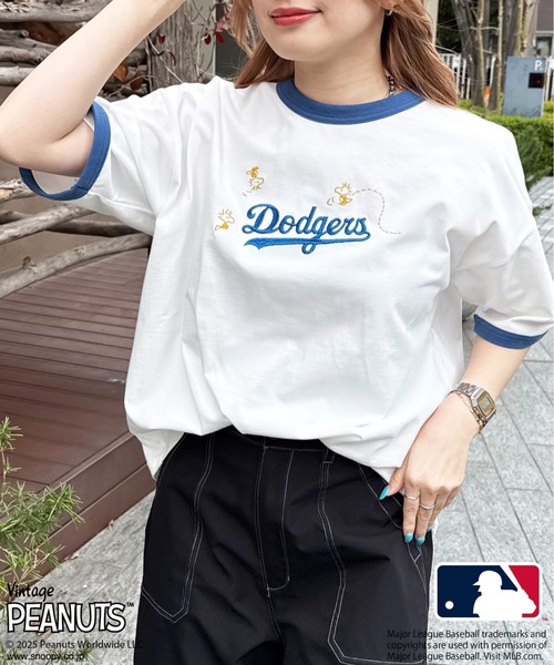 「DOUBLE NAME」 半袖Tシャツ FREE ブラウン系その他2 レディース_画像3