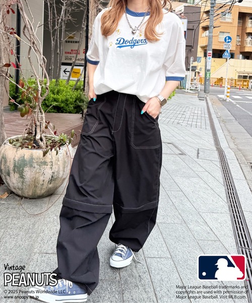 「DOUBLE NAME」 半袖Tシャツ FREE ブラウン系その他2 レディース_画像5