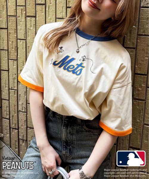 「DOUBLE NAME」 半袖Tシャツ FREE ブラウン系その他2 レディース_画像7