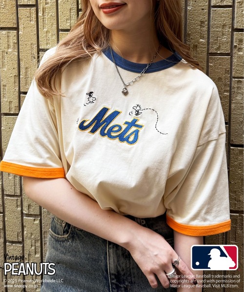 「DOUBLE NAME」 半袖Tシャツ FREE ブラウン系その他2 レディース_画像8