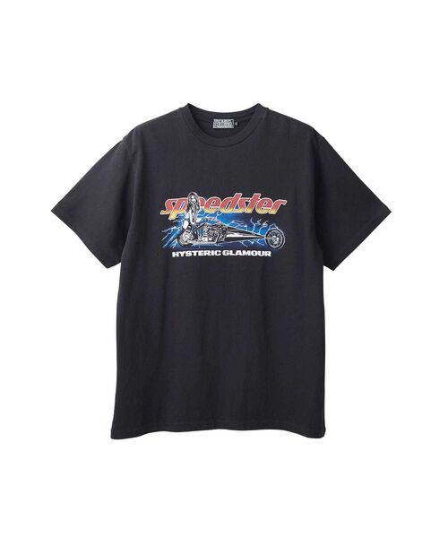 HYSTERIC GLAMOUR 半袖Tシャツ speedster HYSTERIC GLAMOUR（ヒステリックグラマー） tシャツ SPEEDSTER HEAVY