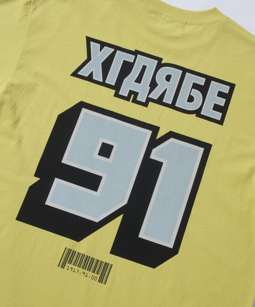 「XLARGE」 半袖Tシャツ L イエロー メンズ_画像8
