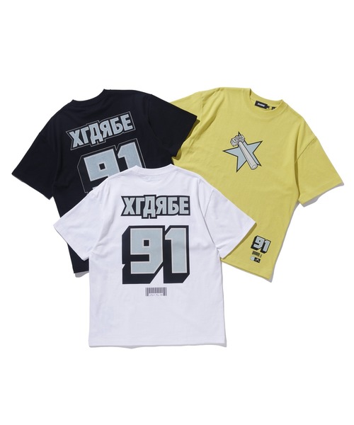 「XLARGE」 半袖Tシャツ L イエロー メンズ_画像9