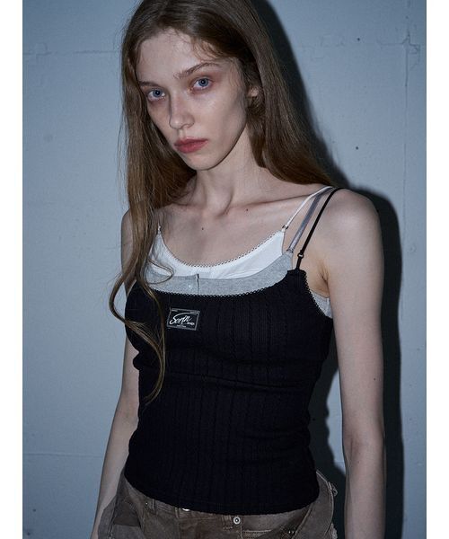 SORIN 3 Layers Camisole/3レイヤーキャミソール SORIN（ソリン） キャミソール Cable 3 Layers camisole / ケーブル3