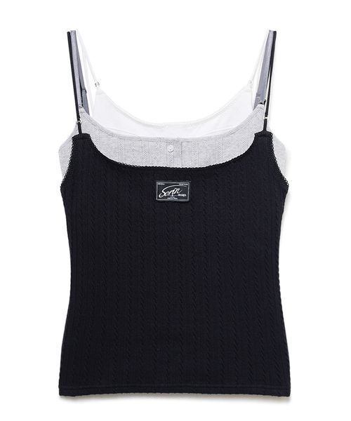 SORIN（ソリン） キャミソール Cable 3 Layers camisole / ケーブル3