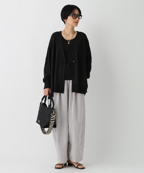 「Elura」 カーディガン MEDIUM ダークブラウン レディース_画像5