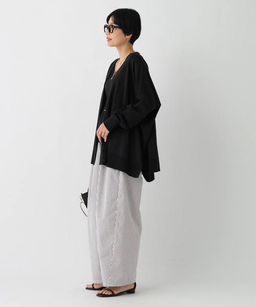「Elura」 カーディガン MEDIUM ダークブラウン レディース_画像6
