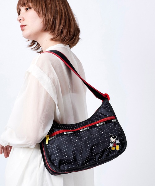 ショルダーバッグ バッグ Lesportsac Mickey Friends Collection Classic Hobo ミッキー ドット Zozotown Paypayモール店 通販 Paypayモール