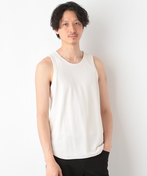 GLOBAL WORK（グローバルワーク） タンクトップ ワッフルロングタンク