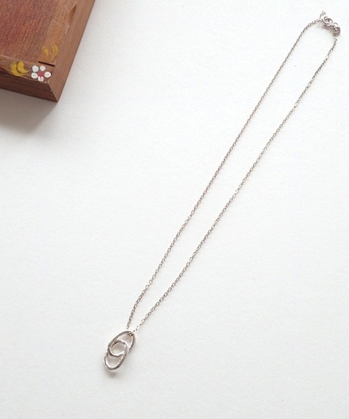 ネックレス 「MANANAS 」マナナス/Chain Necklace with Top（D.Chain）(40cm) メンズ レディースの画像