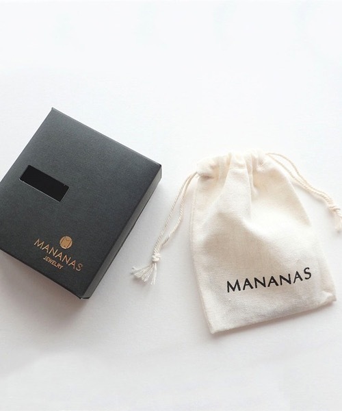 ネックレス 「MANANAS 」マナナス/Chain Necklace with Top（D.Chain）(40cm) メンズ レディースの画像