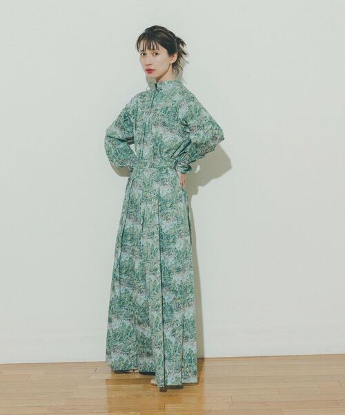 シャツ ブラウス kazumiさんコラボ リバティプリントシャツ kazumiさんコラボ ADIEU