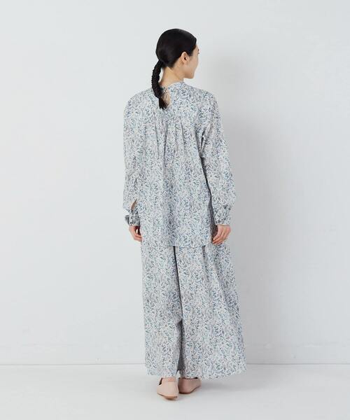 シャツ ブラウス kazumiさんコラボ リバティプリントシャツ kazumiさんコラボ ADIEU