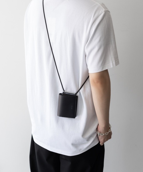 ATTACHMENT 財布 VEIN - PVC NECK WALLET / ネックウォレット