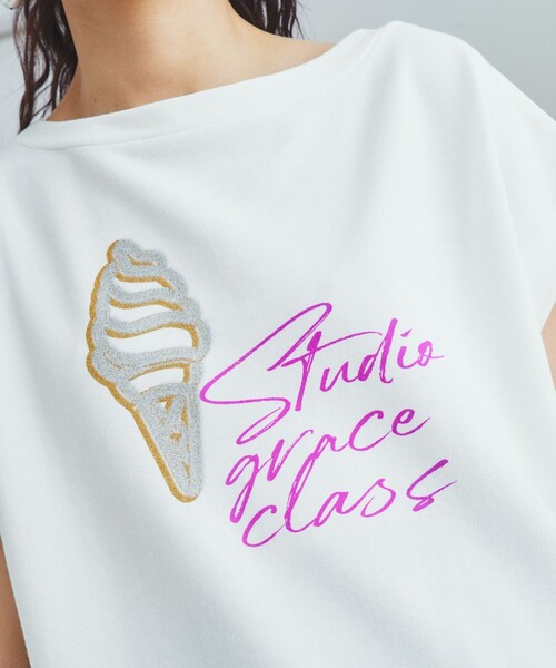 GRACE CONTINENTAL tシャツ Tシャツ 裏毛カットオフトップ レディース 