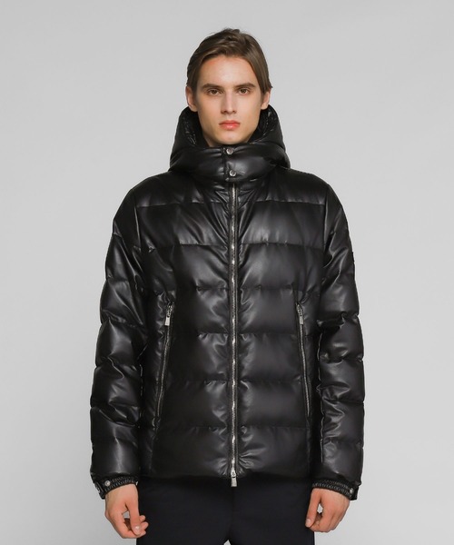 ダウン ダウンジャケット TATRAS(タトラス) [直営店限定] DOMIZIANO ドミッツィアーノ［Vegan Leather］ TATRAS タトラス 直営店限定 DOMIZIANO ドミッツィアーノ［Vegan ポリエステル100%　