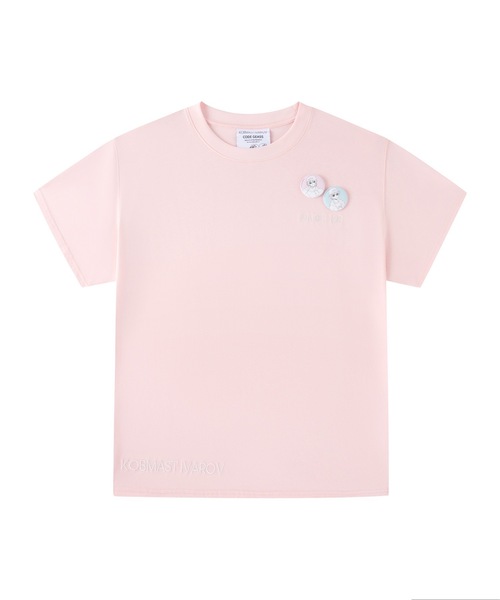 tシャツ 「KOBMAST IVAROV 」Tシャツ＆バッジ レディース メンズ