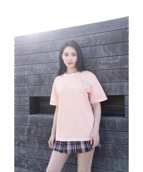 tシャツ 「KOBMAST IVAROV 」Tシャツ - ギアスマーク (パープル) レディース メンズ KOBMAST IVAROV tシャツ 「KOBMAST 」Tシャツ - ギアスマーク