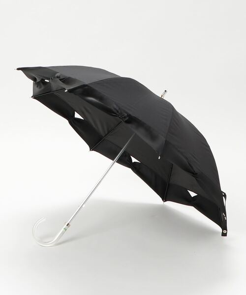 人気商品の LANVIN en Bleu 傘 晴雨兼用日傘 サテンリボン レディース 小物