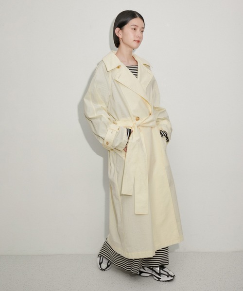 ADAM ET ROPE'（アダムエロペ） トレンチコート コート 「環境配慮