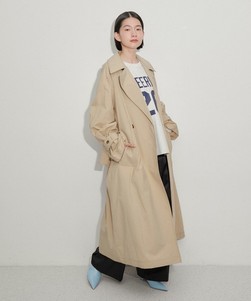 ADAMETROPE トレンチコート ADAM ET ROPE'（アダムエロペ） トレンチコート コート 「環境配慮