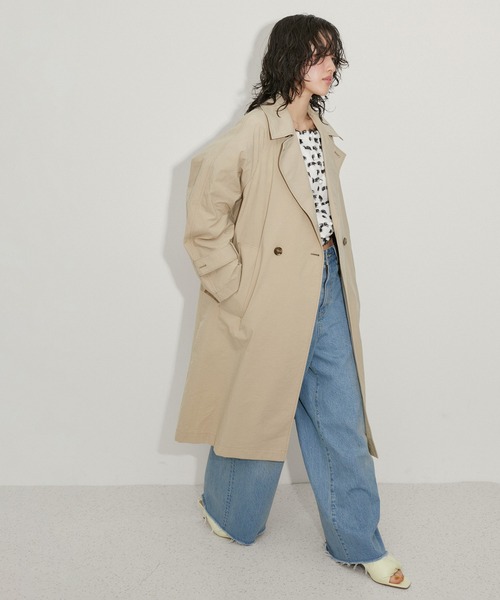 ADAM ET ROPE'（アダムエロペ） トレンチコート コート 「環境配慮