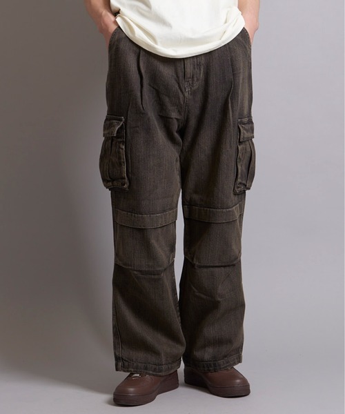 CPGN STUDIO（コンパーニョ） ジーンズ CPGN STUDIO-Wide cut cargo 