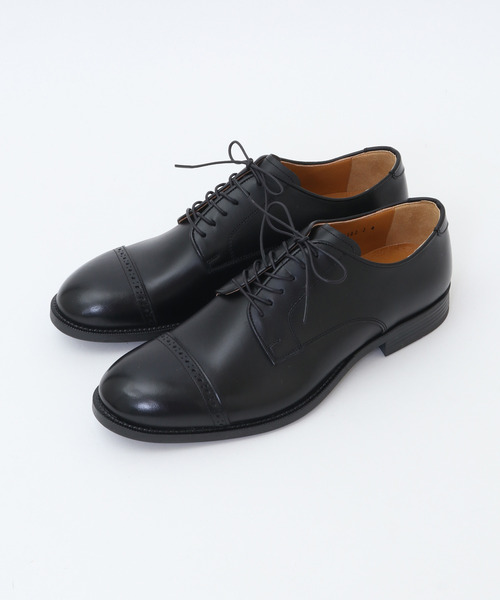 MEN'S MELROSE 革靴 ビジネスシューズ 外羽根ストレートチップレザー