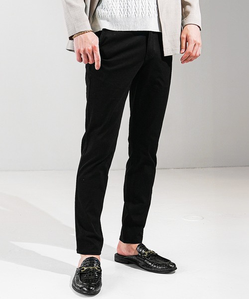 【定価13,200円】『ワンダーシェイプ』 テーパードスキニーパンツ S The DUFFER of ST.GEORGE チノパン 「WONDER SHAPE」comfort