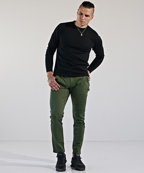 【定価13,200円】『ワンダーシェイプ』 テーパードスキニーパンツ XL The DUFFER of ST.GEORGE チノパン 「WONDER SHAPE」comfort