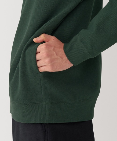 無印良品（MUJI） トレーナー スウェット 紳士 二重編みミラノリブ