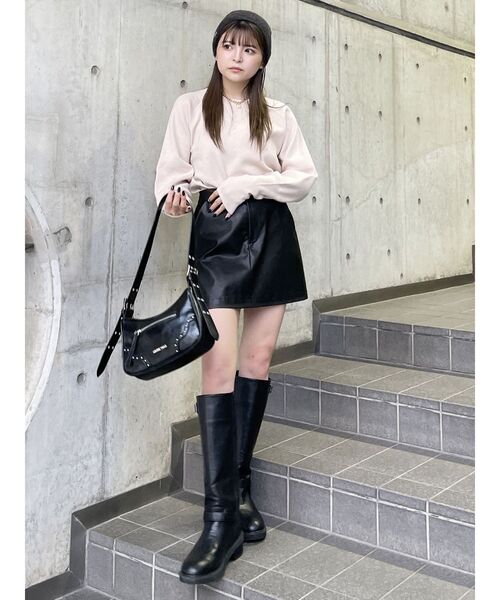 新品未使用】MURUA ブラウン ロングブーツ