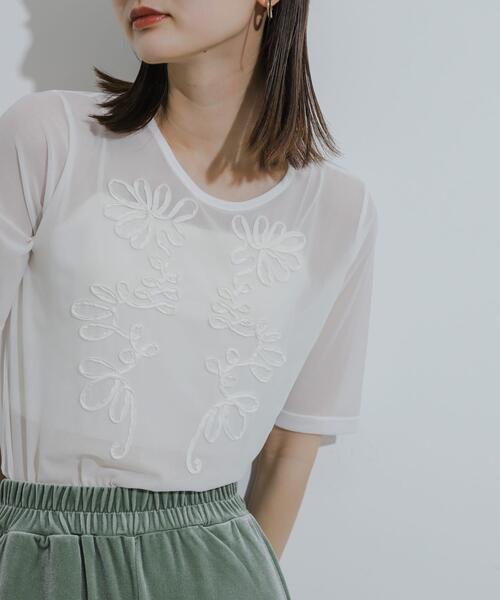 SENSE OF PLACE by URBAN RESEARCH tシャツ コードシシュウカット