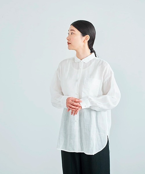 ブラウス シャツ オーバーシャツ ramy レディース