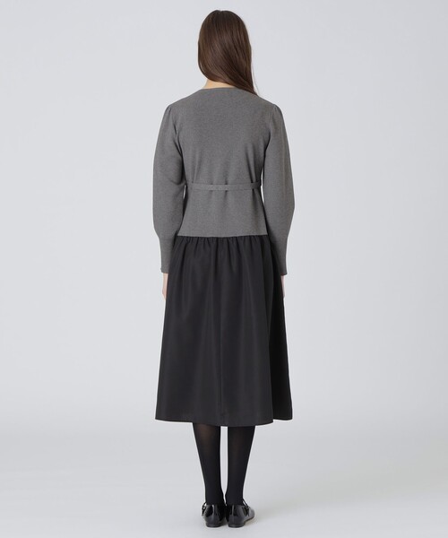 BLUE LABEL CRESTBRIDGE ワンピース ハイツイストレーヨン