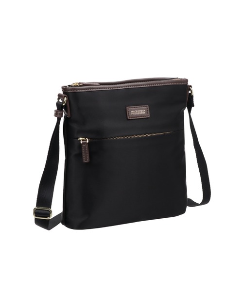 美品◇MACKINTOSH PHILOSOPHY 2way ショルダーバッグ ガンドバッグ ブラック 本革 マッキントッシュ フィロソフィー レディース MACKINTOSH PHILOSOPHY（マッキントッシュフィロソフィー） ショルダー