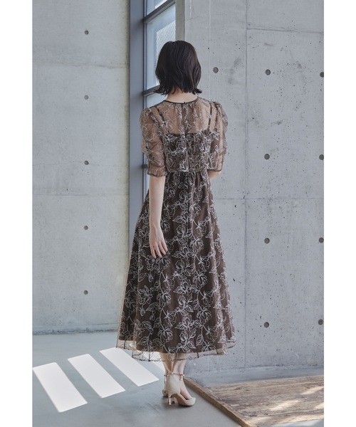 niana（ニアナ） ドレス エンブロイダリーボレロセットドレス 結婚式